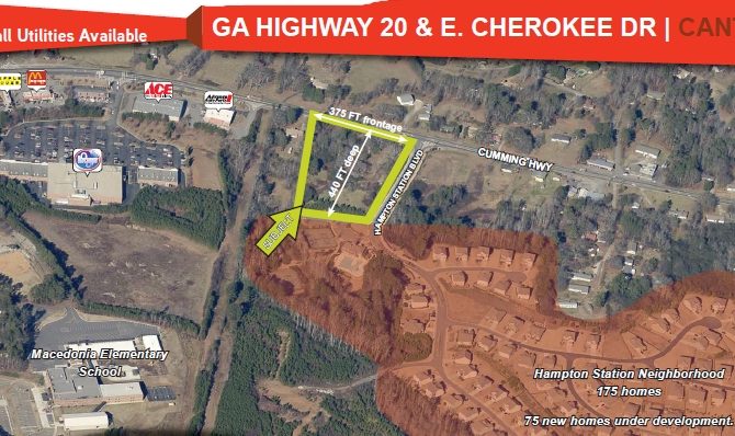 Commercial Land, 8312 Cumming Hwy, Canton, GA 30115